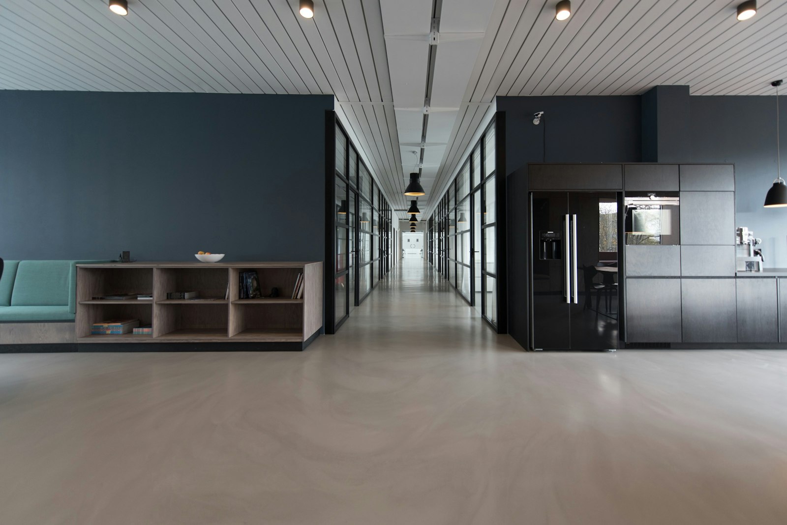 A modern connected business office — the kind of workplace Glue IT keeps online across Western Sydney